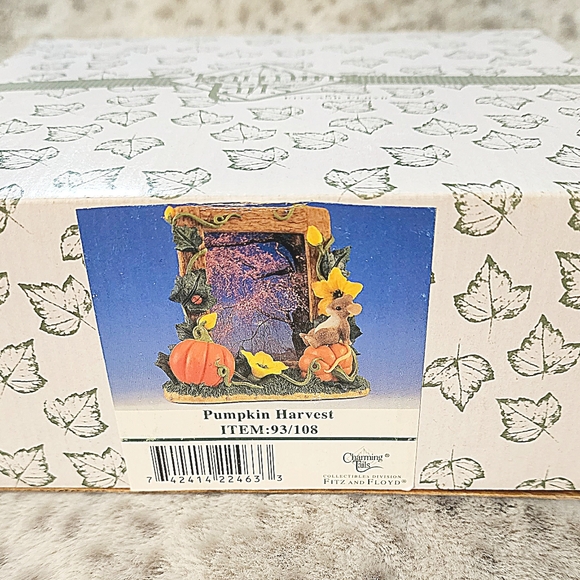 Charming Tails 93/108 "Pumpkin harvest" With Box and papers - Picture 4 of 11